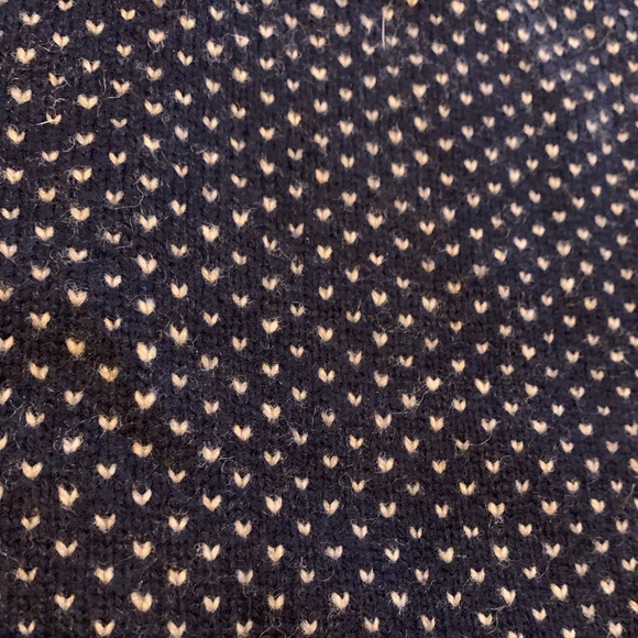 Classic style Brooks Brothers Mens Merino Wool Sweater Blue Birdeye Pattern - Picture 2 of 6